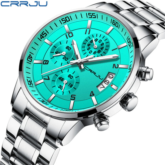 Reloj Casual para Hombre de Acero Inoxidable