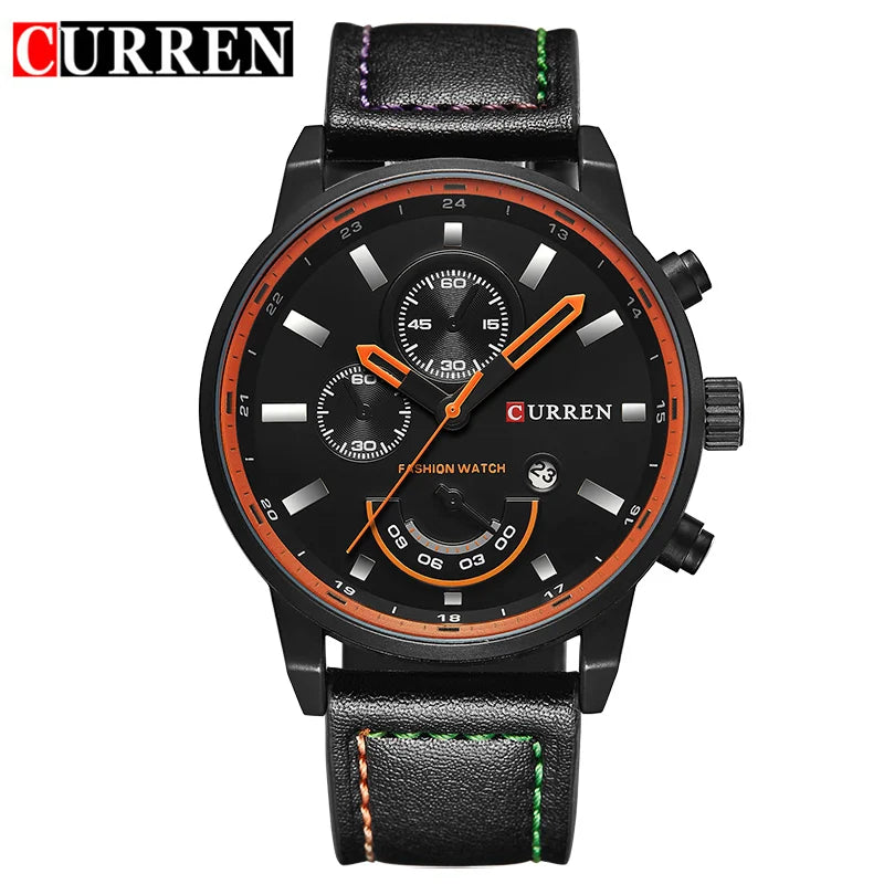 Reloj CURREN Original de cuarzo para hombre, marca superior masculina, elegante y resistente