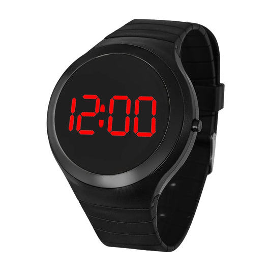 Reloj deportivo electrónico, diseño simple e informal ideal