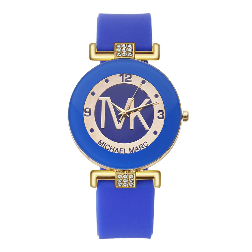 Reloj de Mujer TVK de Lujo – Diseño Elegante con Diamantes