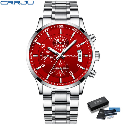 Reloj Casual para Hombre de Acero Inoxidable