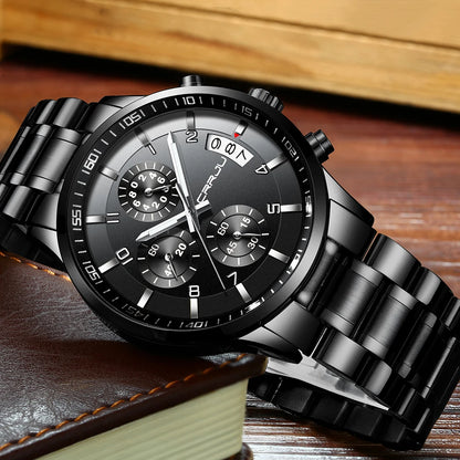 Reloj Casual para Hombre de Acero Inoxidable