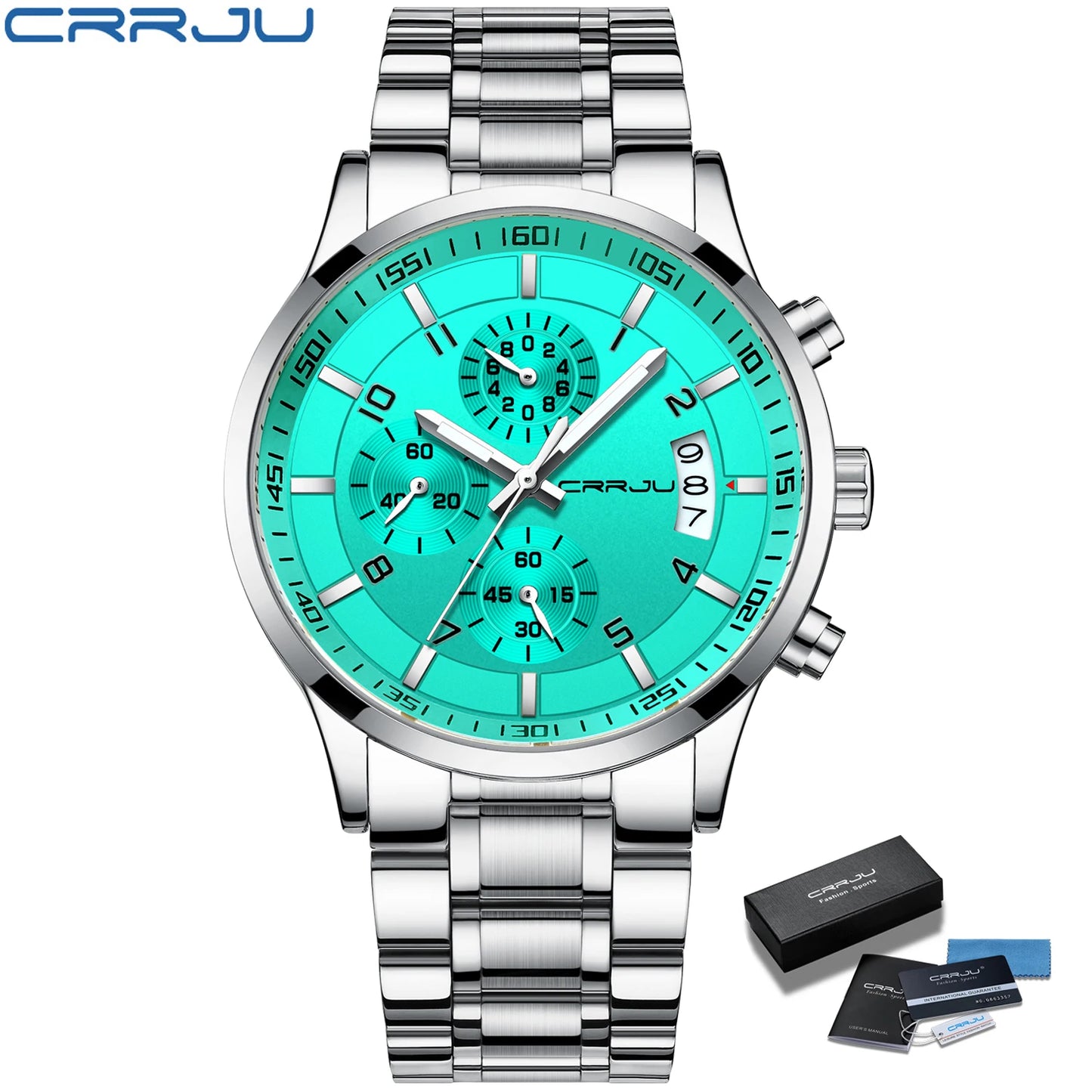 Reloj Casual para Hombre de Acero Inoxidable
