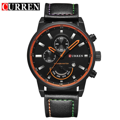 Reloj CURREN Original de cuarzo para hombre, marca superior masculina, elegante y resistente