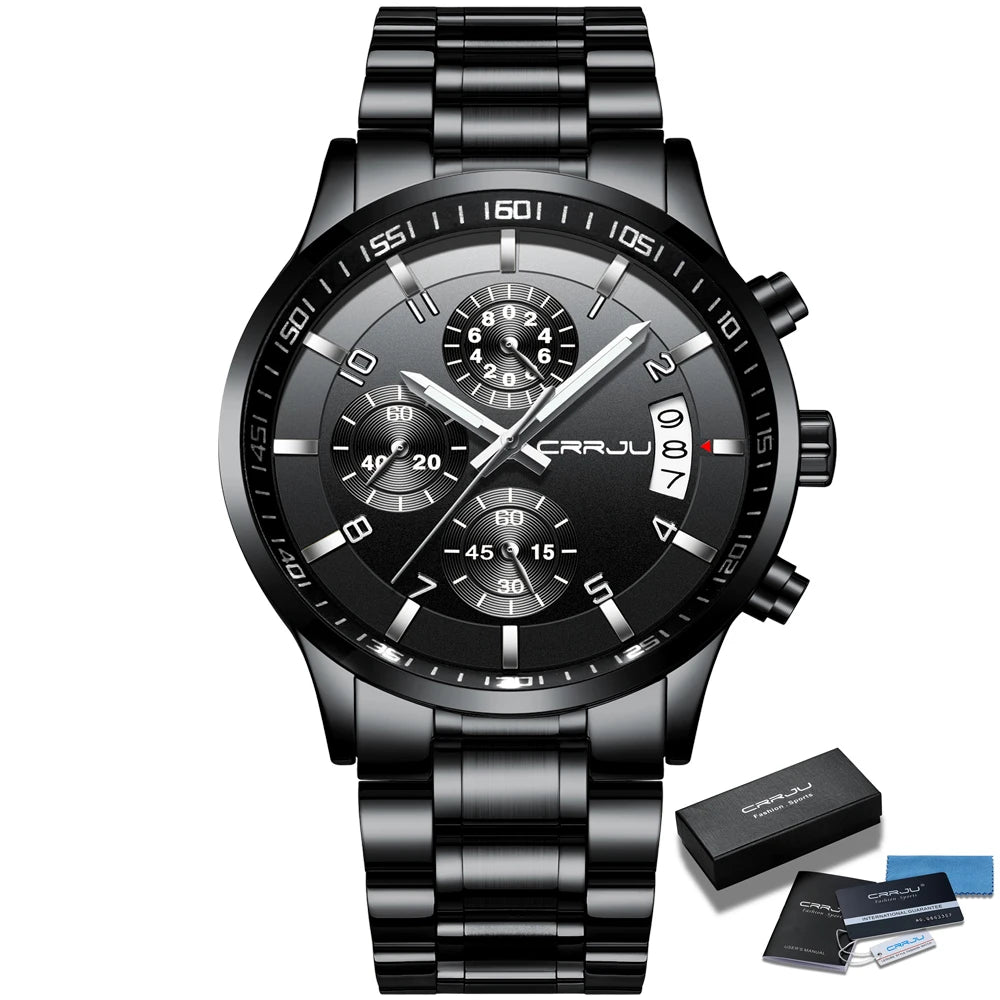 Reloj Casual para Hombre de Acero Inoxidable