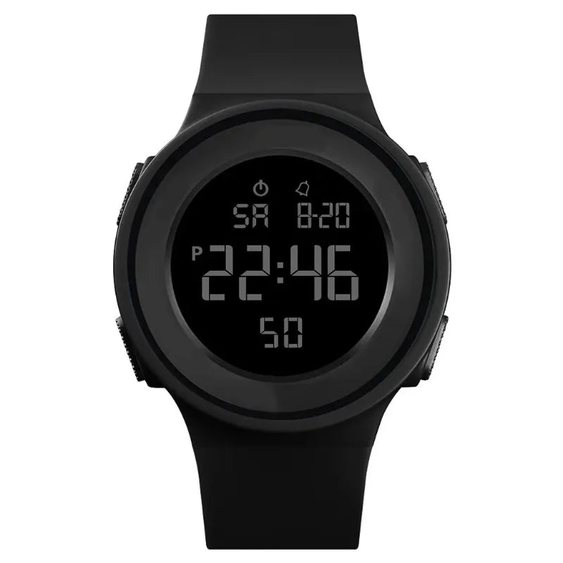 Reloj deportivo luminoso para hombre, reloj electrónico impermeable