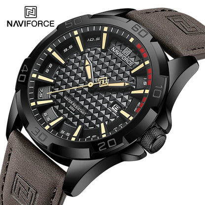 Luvo Vanguard Leather – Reloj Ejecutivo Deportivo de Cuero