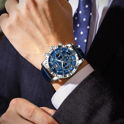POEDAGAR Heritage Chronograph™ | Presencia y Elegancia Masculina