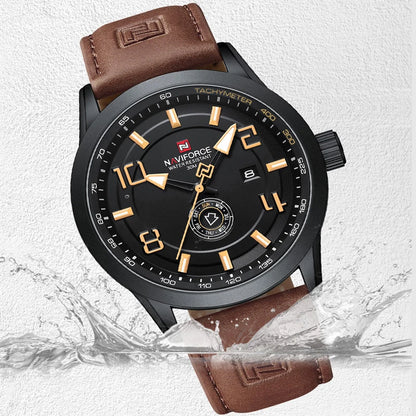 Luvo Heritage PU – Reloj Clásico de Lujo con Correa de Cuero PU