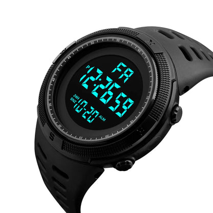 Reloj deportivo militar para hombre, reloj electrónico digital LED
