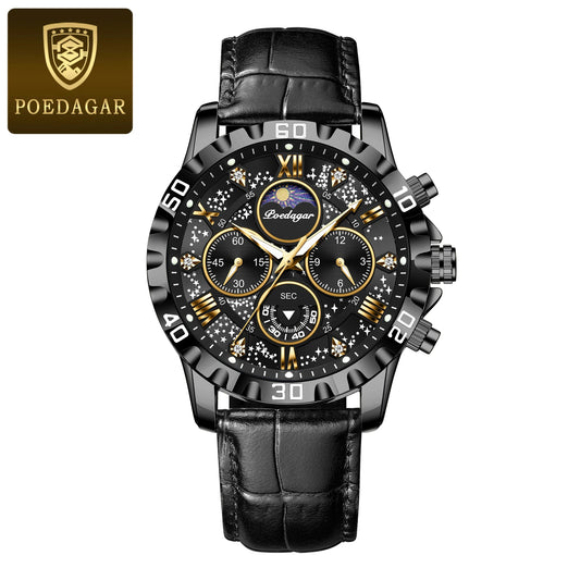 POEDAGAR Heritage Chronograph™ | Presencia y Elegancia Masculina