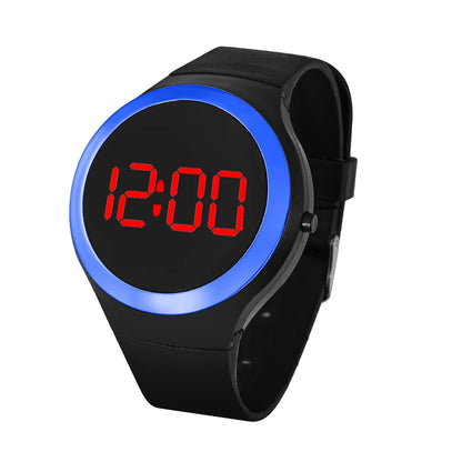 Reloj deportivo electrónico, diseño simple e informal ideal