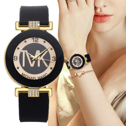 Reloj de Mujer TVK de Lujo – Diseño Elegante con Diamantes