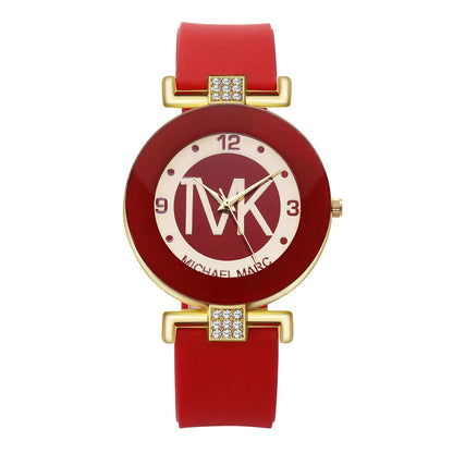 Reloj de Mujer TVK de Lujo – Diseño Elegante con Diamantes