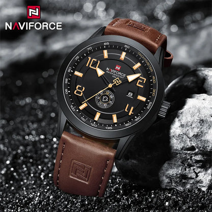Luvo Heritage PU – Reloj Clásico de Lujo con Correa de Cuero PU