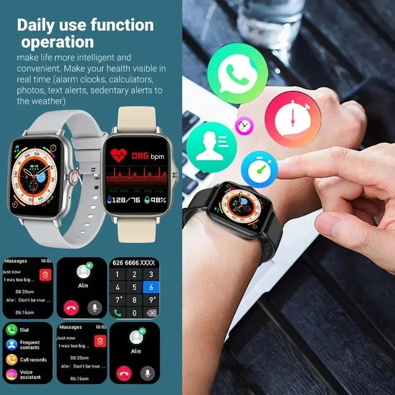 Reloj Inteligente Android 1.44” – Smartwatch Unisex