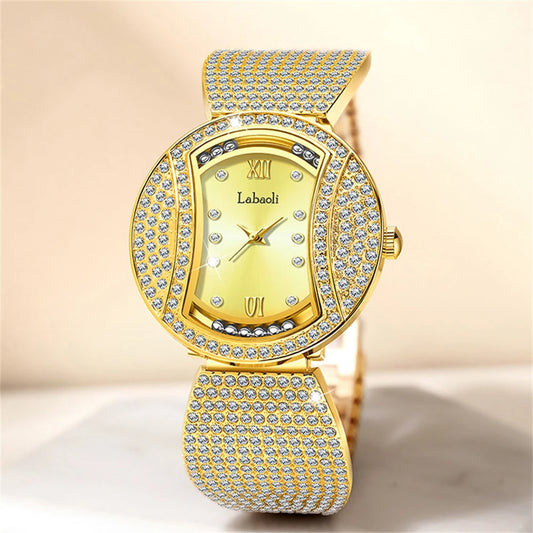 Reloj de lujo para mujer cielo estrellado con diamantes