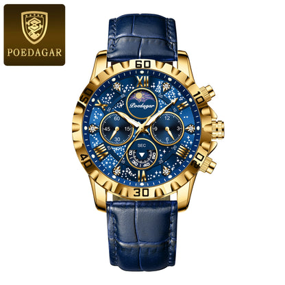 POEDAGAR Heritage Chronograph™ | Presencia y Elegancia Masculina