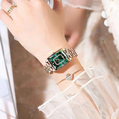 Reloj POEDAGAR de Lujo para Mujer en Acero Inoxidable