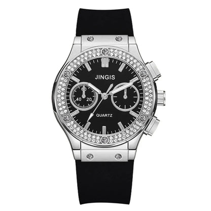 Reloj de Lujo para Mujer con Diamantes – Estilo Casual y Elegante