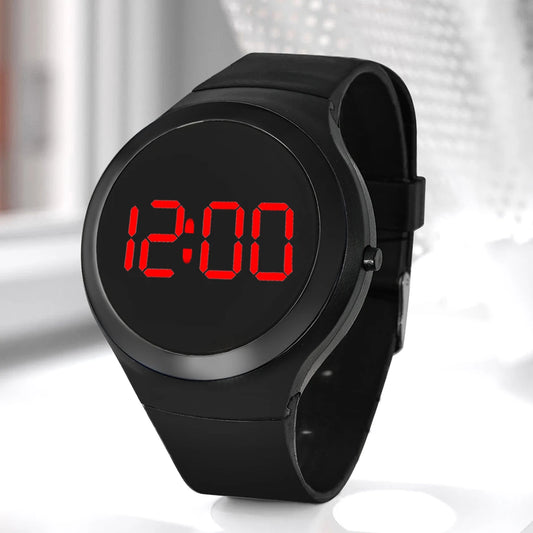 Reloj deportivo electrónico, diseño simple e informal ideal