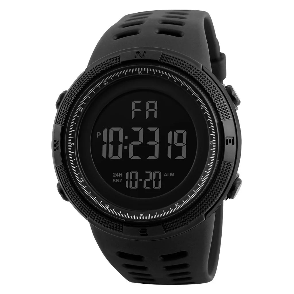 Reloj deportivo militar para hombre, reloj electrónico digital LED
