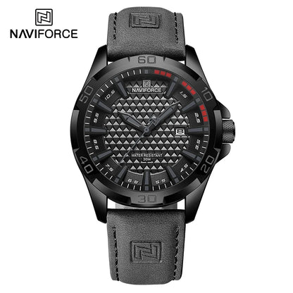 Luvo Vanguard Leather – Reloj Ejecutivo Deportivo de Cuero