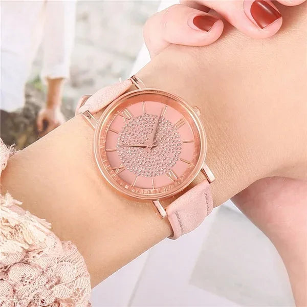 Reloj de Mujer Cielo Estrellado – Elegante reloj de cuarzo